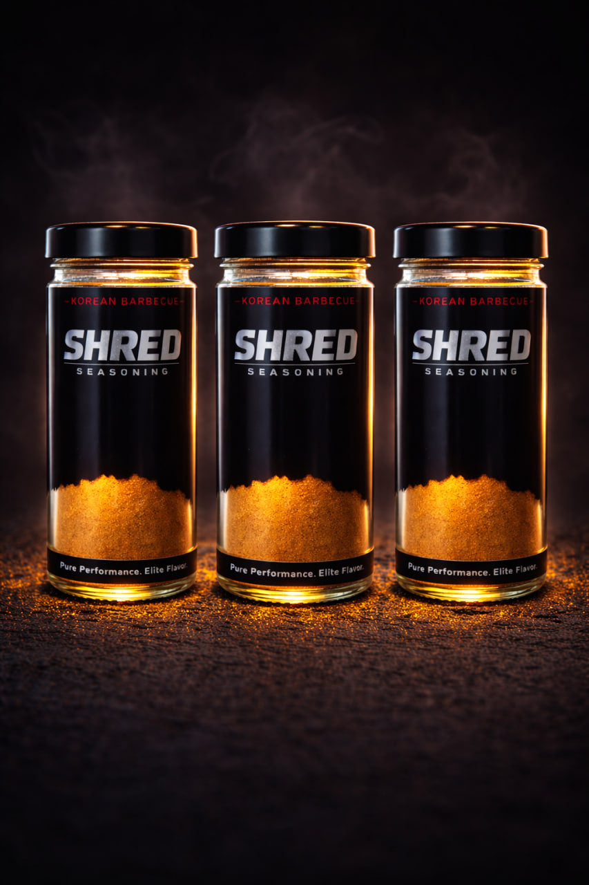 SHRED Korean Barbecue Seasoning 3 Pack