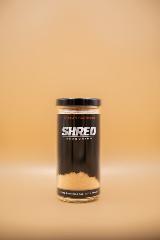 Korean Barbecue Seasoning jar, front view